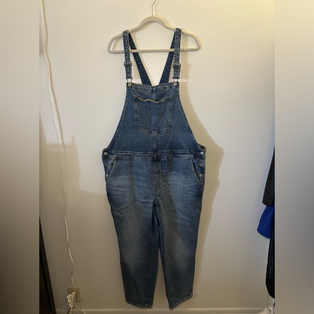 Blue Denim Women's Overalls